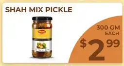 Food World Supermarket SHAN MIX PICKLE offer