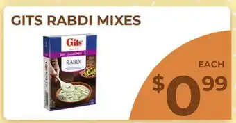 Food World Supermarket GITS RABDI MIXES offer