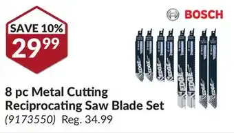 Princess Auto 8 pc Metal Cutting Reciprocating Saw Blade Set offer