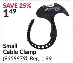 Princess Auto Small Cable Clamp offer