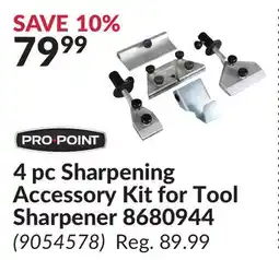 Princess Auto 4 pc Sharpening Accessory Kit for Tool Sharpener offer