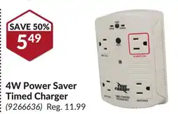 Princess Auto 4W Power Saver Timed Charger offer