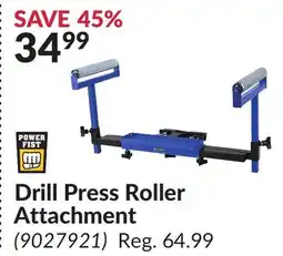 Princess Auto Drill Press Roller Attachment offer