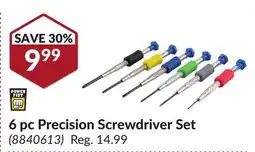 Princess Auto 6 pc Precision Screwdriver Set offer