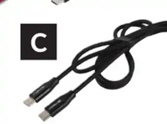 Princess Auto 3 ft USB-C to USB-C 100W Braided Charging Cables, Assorted Colours offer