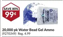 Princess Auto 20,000 pk Water Bead Gel Ammo offer