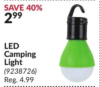 Princess Auto LED Camping Light offer