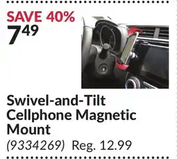 Princess Auto Swivel-and-Tilt Cellphone Magnetic Mount offer