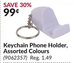 Princess Auto Keychain Phone Holder, Assorted Colours offer