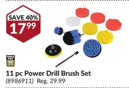 Princess Auto 11 pc Power Drill Brush Set offer