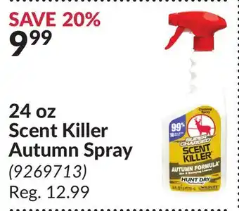 Princess Auto 24 oz Scent Killer Autumn Spray offer