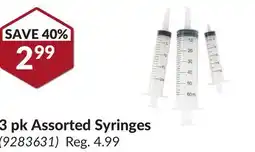 Princess Auto 3 pk Assorted Syringes offer