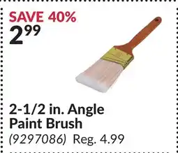 Princess Auto 2-1/2 in. Angle Paint Brush offer