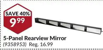 Princess Auto 5-Panel Rearview Mirror offer