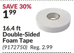 Princess Auto 16.4 ft Double-Sided Foam Tape offer