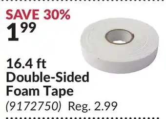 Princess Auto 16.4 ft Double-Sided Foam Tape offer