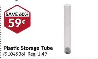 Princess Auto Plastic Storage Tube offer