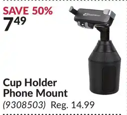 Princess Auto Cup Holder Phone Mount offer