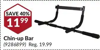 Princess Auto Chin-up Bar offer