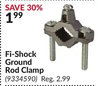 Princess Auto Fi-Shock Ground Rod Clamp offer