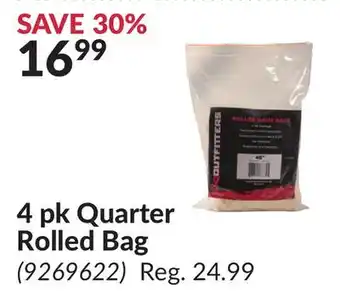 Princess Auto 4 pk Quarter Rolled Bag offer