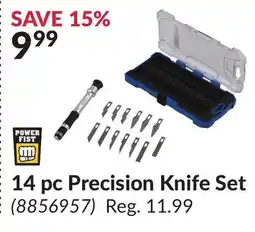 Princess Auto 14 pc Precision Knife Set offer