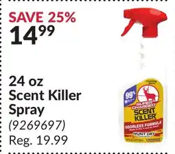 Princess Auto 24 oz Scent Killer Spray offer