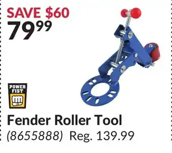 Princess Auto Fender Roller Tool offer