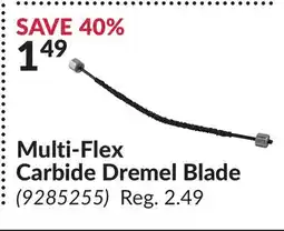 Princess Auto Multi-Flex Carbide Dremel Blade offer