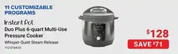 Visions Electronics Instant Pot Duo Plus 6-quart Multi-Use Pressure Cooker offer