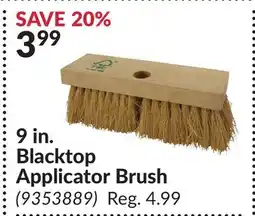 Princess Auto 9 in. Blacktop Applicator Brush offer