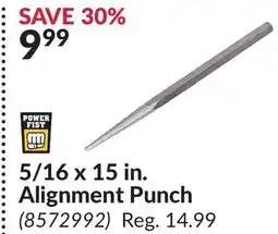 Princess Auto 5/16 x 15 in. Alignment Punch offer