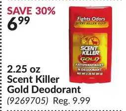 Princess Auto Scent Killer Gold Deodorant offer