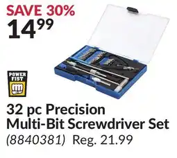 Princess Auto 32 pc Precision Multi-Bit Screwdriver Set offer