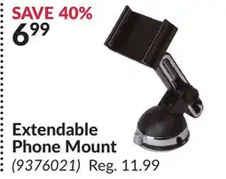 Princess Auto Extendable Phone Mount offer