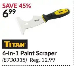 Princess Auto 6-in-1 Paint Scraper offer