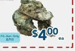 Oceans Fresh Food Market Jumbo Shell Oyster offer