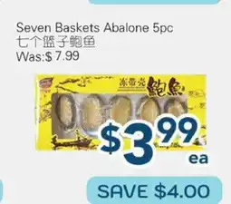 Oceans Fresh Food Market Seven Baskets Abalone offer