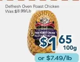 Oceans Fresh Food Market Delfresh Oven Roast Chicken offer