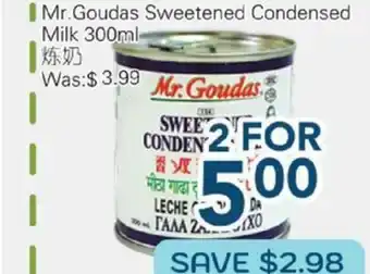 Oceans Fresh Food Market Mr. Goudas Sweetened Condensed Milk offer