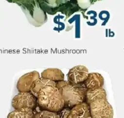 Oceans Fresh Food Market Chinese Shiitake Mushroom offer