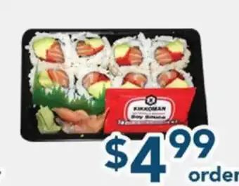 Oceans Fresh Food Market Alaska Roll offer