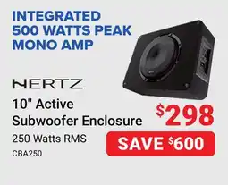 Visions Electronics 10 Active Subwoofer Enclosure offer