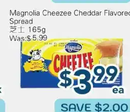 Oceans Fresh Food Market Magnolia Cheezee Cheddar flavored Spread offer