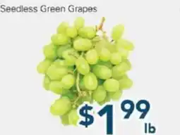 Oceans Fresh Food Market Seedless Green Grapes offer