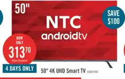 The Brick NTC 50 UHD Smart Android TV offer