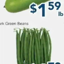 Oceans Fresh Food Market Dark Green beans offer