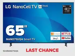 Visions Electronics LG 65 NanoCell Smart TV offer