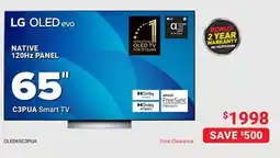 Visions Electronics LG 65 C3PUA Smart TV offer