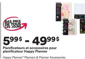 Michaels Planificateurs et accessoires pour planificateur Happy Planner offer